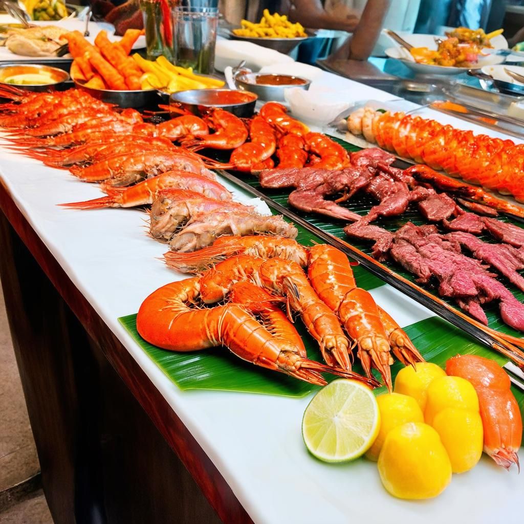 Bữa trưa buffet Ariel's Point